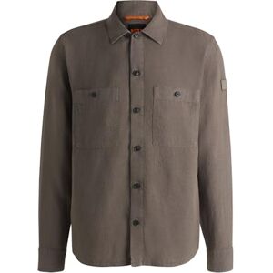 Boss Men's Locky_2_M 10267894 01 Shirt, Open Beige294, 4XL Boss Men's Locky_2_M 10267894 01 Shirt, Open Beige294, 4XL