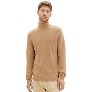 TOM TAILOR Men's 1038241 Sweater, 32722-Beach Sand Melange, XL TOM TAILOR Men's 1038241 Sweater, 32722-Beach Sand Melange, XL