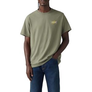 Levi's Men's Ss Relaxed Fit Tee T-Shirt, Ssnl Bw Cacti Logo Deep Lichen Green, M Levi's Men's Ss Relaxed Fit Tee T-Shirt, Ssnl Bw Cacti Logo Deep Lichen Green, M