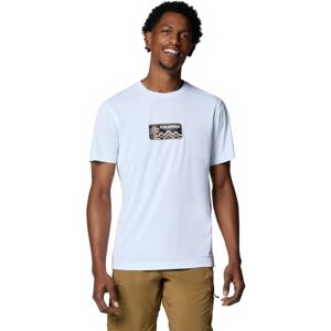 Columbia Men's Zero Rules Light Short Sleeve Graphic Crew, Technical Short Sleeve T-Shirt, White/Actively Cooled, XL Columbia Men's Zero Rules Light Short Sleeve Graphic Crew, Technical Short Sleeve T-Shirt, White/Actively Cooled, XL