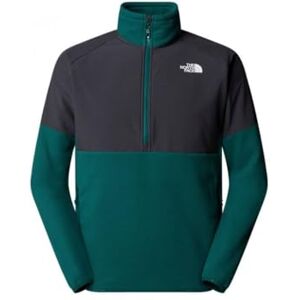 The North Face Men's Glacier Heavyweight 1/2 Zip Sweatshirt, Deep Nori/Asphalt Grey, S The North Face Men's Glacier Heavyweight 1/2 Zip Sweatshirt, Deep Nori/Asphalt Grey, S