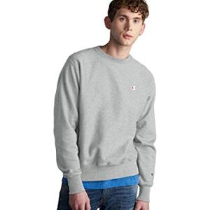 Champion Men's reverse Sweatshirt, Oxford Gray-y06145, L UK Champion Men's reverse Sweatshirt, Oxford Gray-y06145, L UK