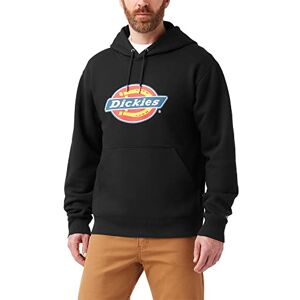 Dickies Men's Tricolor DWR Pullover Fleece Hooded Sweatshirt, Knit Black, L Dickies Men's Tricolor DWR Pullover Fleece Hooded Sweatshirt, Knit Black, L