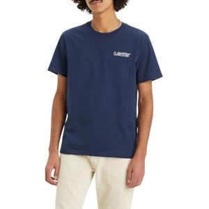 Levi's Men's Graphic Crewneck Tee T-Shirt, Rope Batwing Dress Blues, M Levi's Men's Graphic Crewneck Tee T-Shirt, Rope Batwing Dress Blues, M