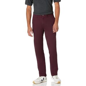 Amazon Essentials Men's Athletic-Fit Casual Stretch Chino Pant (Available in Big & Tall), Burgundy, 29W x 30L Amazon Essentials Men's Athletic-Fit Casual Stretch Chino Pant (Available in Big & Tall), Burgundy, 29W x 30L