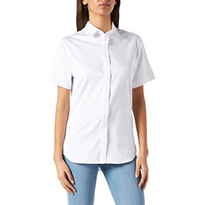 Armani Exchange Men's Slim Fit, Short Sleeve, Hidden Button Closure Shirt, White, Large Armani Exchange Men's Slim Fit, Short Sleeve, Hidden Button Closure Shirt, White, Large