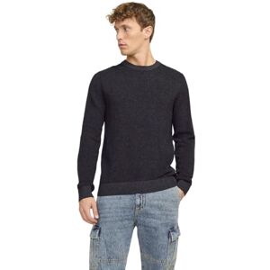 JACK & JONES Men's Jjeglobe Knit Crew Neck Noos Knitted Jumper, Dark grey blend, XL JACK & JONES Men's Jjeglobe Knit Crew Neck Noos Knitted Jumper, Dark grey blend, XL
