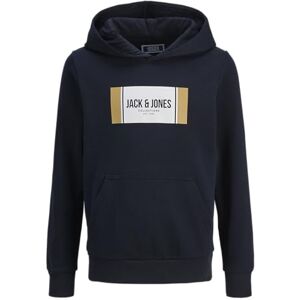 JACK & JONES Men's Jjhayato Sweat Hood Jnr, Sky captain, 152 JACK & JONES Men's Jjhayato Sweat Hood Jnr, Sky captain, 152