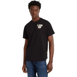 G-STAR RAW G-Star Men's Engine Back Graphic Loose T-Shirt, Black (dk black D24690-C336-6484), L G-STAR RAW G-Star Men's Engine Back Graphic Loose T-Shirt, Black (dk black D24690-C336-6484), L