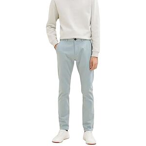 TOM TAILOR Men's Travis Slim Chino Pants 1033877, 28129 Light Ice Blue, 34W / 34L TOM TAILOR Men's Travis Slim Chino Pants 1033877, 28129 Light Ice Blue, 34W / 34L