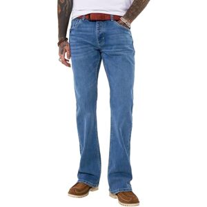 Joe Browns Men's Mid Wash Button Fly Bootcut Jeans, Regular, Blue, UK 34L Joe Browns Men's Mid Wash Button Fly Bootcut Jeans, Regular, Blue, UK 34L