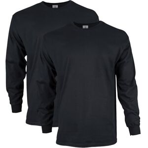 Gildan Men's Ultra Cotton Long Sleeve T-Shirt, Style G2400, Multipack, Black (2-Pack), 3XL (Pack of 2) Gildan Men's Ultra Cotton Long Sleeve T-Shirt, Style G2400, Multipack, Black (2-Pack), 3XL (Pack of 2)