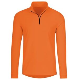 TRIGEMA L Orange Sportshirt - Sweatshirt TRIGEMA L Orange Sportshirt - Sweatshirt
