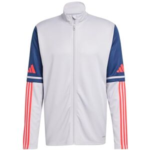 adidas Men's SQUADRA25 TRAINING JACKET, Glory Grey/Team Navy Blue 2 / Pure Ruby, M adidas Men's SQUADRA25 TRAINING JACKET, Glory Grey/Team Navy Blue 2 / Pure Ruby, M