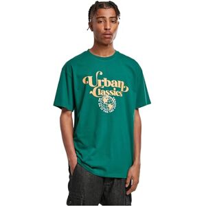 Urban Classics Men's Organic Globe Logo Tee T-Shirt, Green, S Urban Classics Men's Organic Globe Logo Tee T-Shirt, Green, S