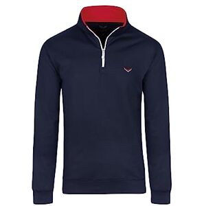 Trigema Men's 674813119 Sweatshirt, Blue (Navy 046), Medium Trigema Men's 674813119 Sweatshirt, Blue (Navy 046), Medium