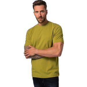JP 1880 Men's Large Sizes Plus Sizes Menswear L-8XL Basic Crew Neck Combed Cotton up to 8XL 702558, Forest Moss, 4XL JP 1880 Men's Large Sizes Plus Sizes Menswear L-8XL Basic Crew Neck Combed Cotton up to 8XL 702558, Forest Moss, 4XL