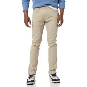 Amazon Essentials Men's Skinny-Fit Stretch Jean Discontinued Colours, Light Khaki Brown, 28W / 32L Amazon Essentials Men's Skinny-Fit Stretch Jean Discontinued Colours, Light Khaki Brown, 28W / 32L