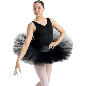 Capezio Women's Seven Layer Practice Tutu for Every Ballet Dancer Black, Small Capezio Women's Seven Layer Practice Tutu for Every Ballet Dancer Black, Small