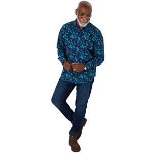 Joe Browns Men's Green Classic Collar Long Sleeve Shirt, M Joe Browns Men's Green Classic Collar Long Sleeve Shirt, M