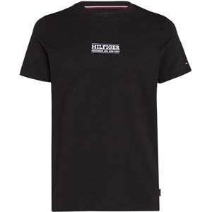 Tommy Hilfiger Men Short-Sleeve T-Shirt Crew Neck, Black (Black), XS Tommy Hilfiger Men Short-Sleeve T-Shirt Crew Neck, Black (Black), XS