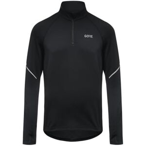 GORE Men's Long-sleeved Shirt, Multisport, With Zipper, Black, M GORE Men's Long-sleeved Shirt, Multisport, With Zipper, Black, M