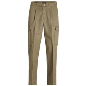 JACK & JONES Men's Jpstbill Jjclean Tapered Cargo Trousers, Elmwood, 34 W/32 L JACK & JONES Men's Jpstbill Jjclean Tapered Cargo Trousers, Elmwood, 34 W/32 L