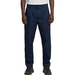 G-STAR Men's Pleated Chino Relaxed Tapered, Blue (Salute D24543-D967-C742), 30W / 32L G-STAR Men's Pleated Chino Relaxed Tapered, Blue (Salute D24543-D967-C742), 30W / 32L