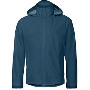 VAUDE Men'S Escape Light Rain Jacket Size 36 In Blue, Water-Repellent Outdoor Jacket, Breathable Windbreaker With Hood, Climate-Friendly Hiking Jacket VAUDE Men'S Escape Light Rain Jacket Size 36 In Blue, Water-Repellent Outdoor Jacket, Breathable Windbreaker With Hood, Climate-Friendly Hiking Jacket