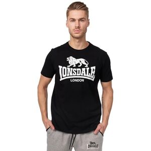 Lonsdale Men's Logo Regular Fit T-Shirt Black, Large Lonsdale Men's Logo Regular Fit T-Shirt Black, Large