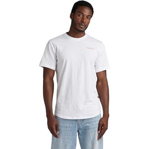 G-STAR RAW G-Star Men's Back Graphic Lash T-Shirt, White (white D24431-C372-110), L G-STAR RAW G-Star Men's Back Graphic Lash T-Shirt, White (white D24431-C372-110), L
