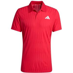 adidas Men's Tennis Climacool+ AIRCHILL FREELIFT Polo Shirt, Pure Ruby, S adidas Men's Tennis Climacool+ AIRCHILL FREELIFT Polo Shirt, Pure Ruby, S