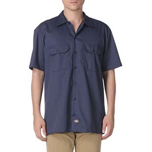 Dickies Men's Short Sleeve Work Shirt Big and Tall-P Button, Navy V1, XXXXXL Dickies Men's Short Sleeve Work Shirt Big and Tall-P Button, Navy V1, XXXXXL