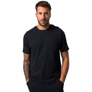 JP 1880 Men's Large Sizes Plus Sizes Menswear L-8XL T-Shirt, Half Sleeve, Flame Jersey, Round Neck, up to 8 XL 824250, Navy Blue, L JP 1880 Men's Large Sizes Plus Sizes Menswear L-8XL T-Shirt, Half Sleeve, Flame Jersey, Round Neck, up to 8 XL 824250, Navy Blue, L