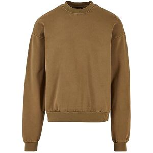 Urban Classics Men's Acid Washed Crew Sweatshirt, Summerolive, XXL Urban Classics Men's Acid Washed Crew Sweatshirt, Summerolive, XXL