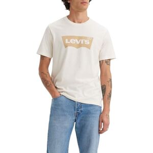 Levi's Men's Graphic Crewneck Tee T-Shirt, Core Bw Egret, S Levi's Men's Graphic Crewneck Tee T-Shirt, Core Bw Egret, S