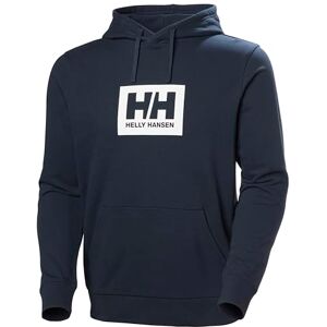 Helly Hansen Men's HH Box Hoodie, Navy 2.0, M Helly Hansen Men's HH Box Hoodie, Navy 2.0, M