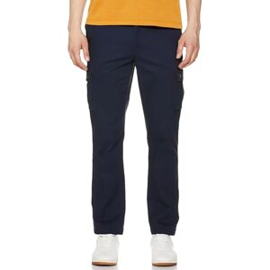 Amazon Essentials Men's Straight-Fit Stretch Cargo Trouser (Available in Big & Tall), Navy, 40W / 28L Amazon Essentials Men's Straight-Fit Stretch Cargo Trouser (Available in Big & Tall), Navy, 40W / 28L