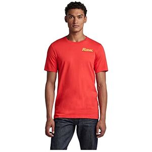 G-STAR RAW G-Star Men's Photographer Graphic Slim T-Shirt, Red (acid red D22804-336-A911), S G-STAR RAW G-Star Men's Photographer Graphic Slim T-Shirt, Red (acid red D22804-336-A911), S