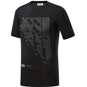 Reebok TS SS Comp tee T-shirt, Man, mens, T-Shirt, FJ4594, Black, S Reebok TS SS Comp tee T-shirt, Man, mens, T-Shirt, FJ4594, Black, S