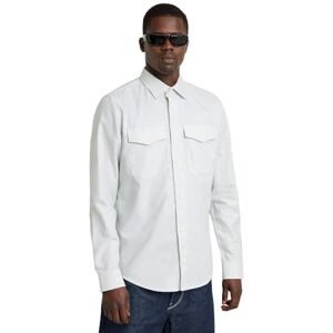 G-STAR Men's Marine Slim Shirt, Multicolor (oyster blue/white oxford D24963-7665-C759), L G-STAR Men's Marine Slim Shirt, Multicolor (oyster blue/white oxford D24963-7665-C759), L