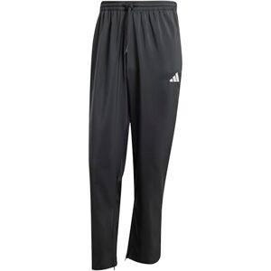 adidas Men's Essentials Small Logo Stanford Pant Open Hem, Black/White, L Short adidas Men's Essentials Small Logo Stanford Pant Open Hem, Black/White, L Short