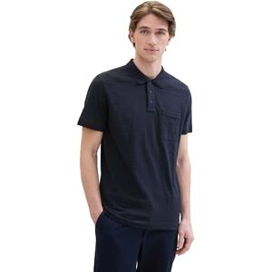 TOM TAILOR Men's 1041869 Polo Shirt, 10668-Sky Captain Blue, XL TOM TAILOR Men's 1041869 Polo Shirt, 10668-Sky Captain Blue, XL