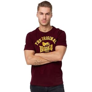 Lonsdale Men's T-shirt Regula Fit Original Red XX-Large (Manufacturer size: XXL) Lonsdale Men's T-shirt Regula Fit Original Red XX-Large (Manufacturer size: XXL)