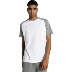 Puma Men's Teamcup Casuals Tee, White, L UK Puma Men's Teamcup Casuals Tee, White, L UK