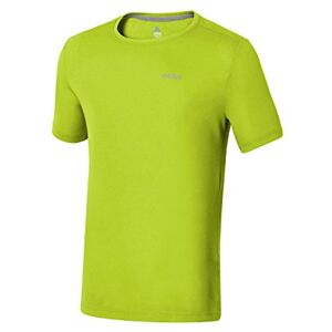 Odlo T-Shirt Crew Neck George Men' T-Shirt Lime Punch, Small Odlo T-Shirt Crew Neck George Men' T-Shirt Lime Punch, Small