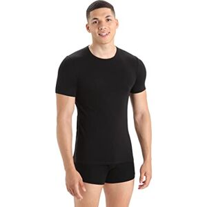 Icebreaker ICEKQ Men Anatomica SS Crewe Underwear Black/Monsoon, M Icebreaker ICEKQ Men Anatomica SS Crewe Underwear Black/Monsoon, M