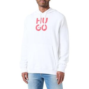 Hugo Boss Men's Daltorreson Sweatshirt, White100, XL Hugo Boss Men's Daltorreson Sweatshirt, White100, XL