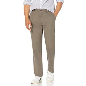 Amazon Essentials Men's Straight-Fit Wrinkle-Resistant Flat-Front Chino Trouser, Taupe, 33W / 29L Amazon Essentials Men's Straight-Fit Wrinkle-Resistant Flat-Front Chino Trouser, Taupe, 33W / 29L