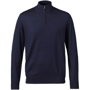 Charles Tyrwhitt Jumpers for Men Navy Merino Wool 1/4 Zip Jumper Machine Washable & Temperature Regulating Knitwear for Smart & Casual Wear Charles Tyrwhitt Jumpers for Men Navy Merino Wool 1/4 Zip Jumper Machine Washable & Temperature Regulating Knitwear for Smart & Casual Wear